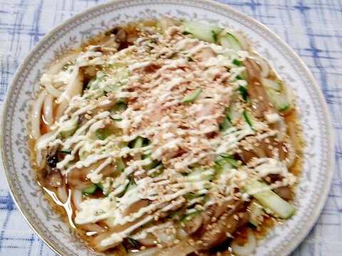 ☆ツナきゅうりサラダうどん☆